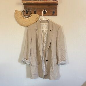 Zara Light Tan Blazer